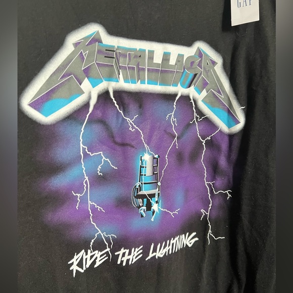 Gap Metallica Ride the Lightening T shirt - Picture 4 of 4